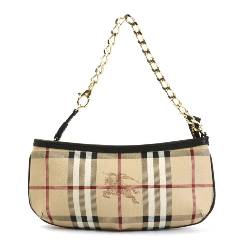 Burberry handbag bag leather beige
